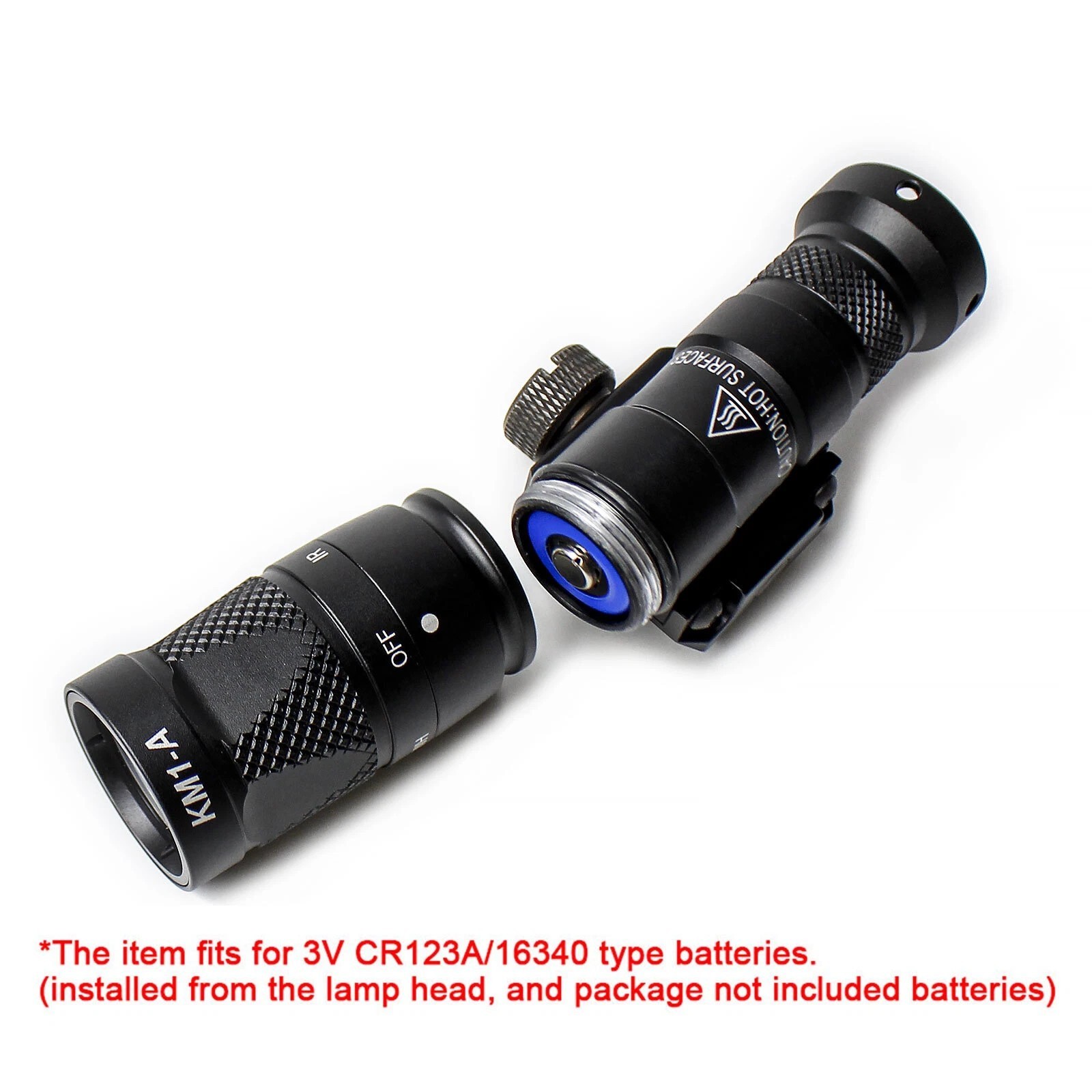 For M300V IR Flashlight White LED Light&IR Infrared Output Pressure Switch