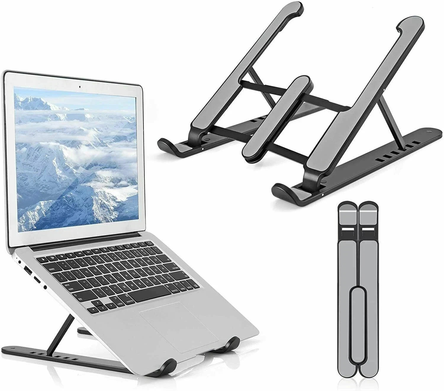 Portable Laptop Stand Adjustable Foldable Notebook Tablet Holder Computer Desk