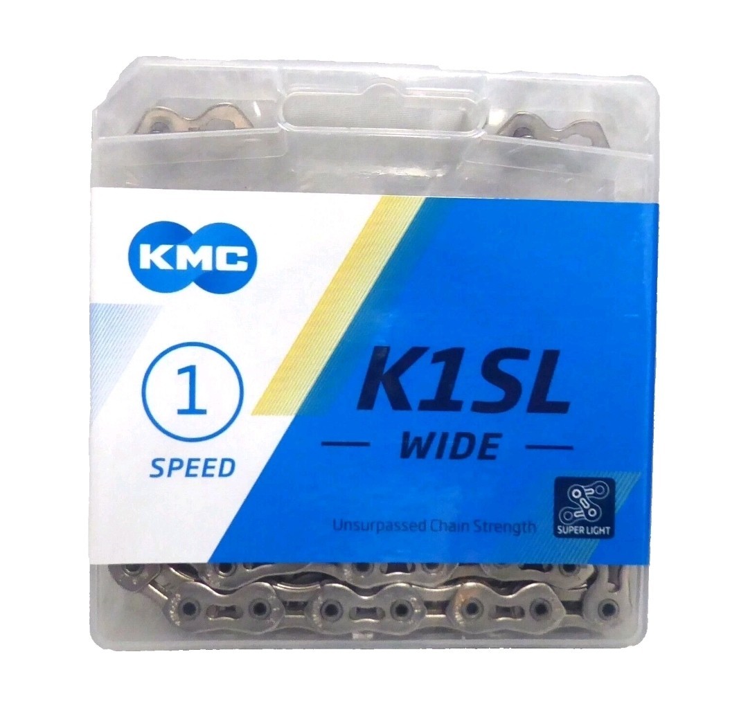 KMC K1SL WIDE (formerly K710SL) Superlight Kool BMX Chain 1/2" X 1/8" 100L