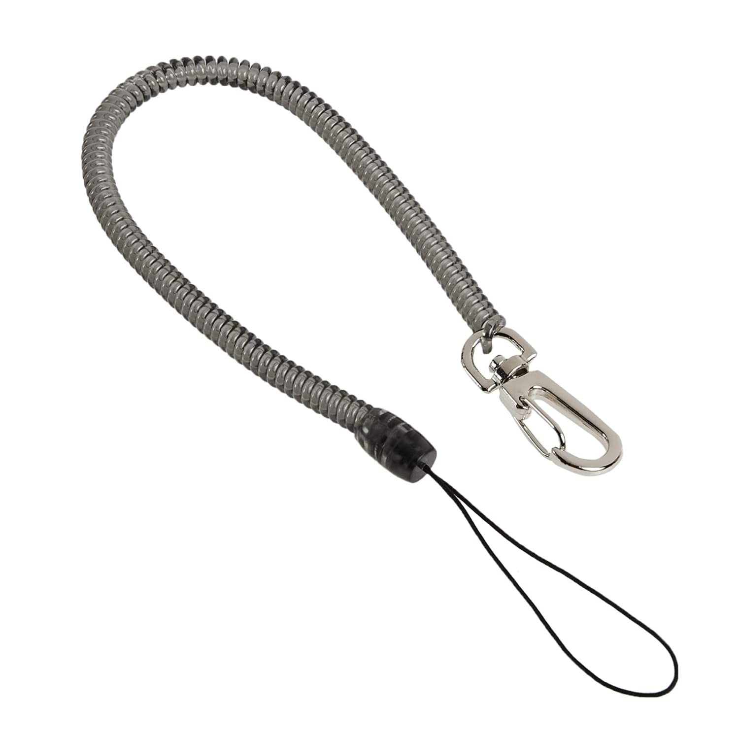 Clip-On Coil Lanyard Extends to 48 Inches Safe Tool Retention