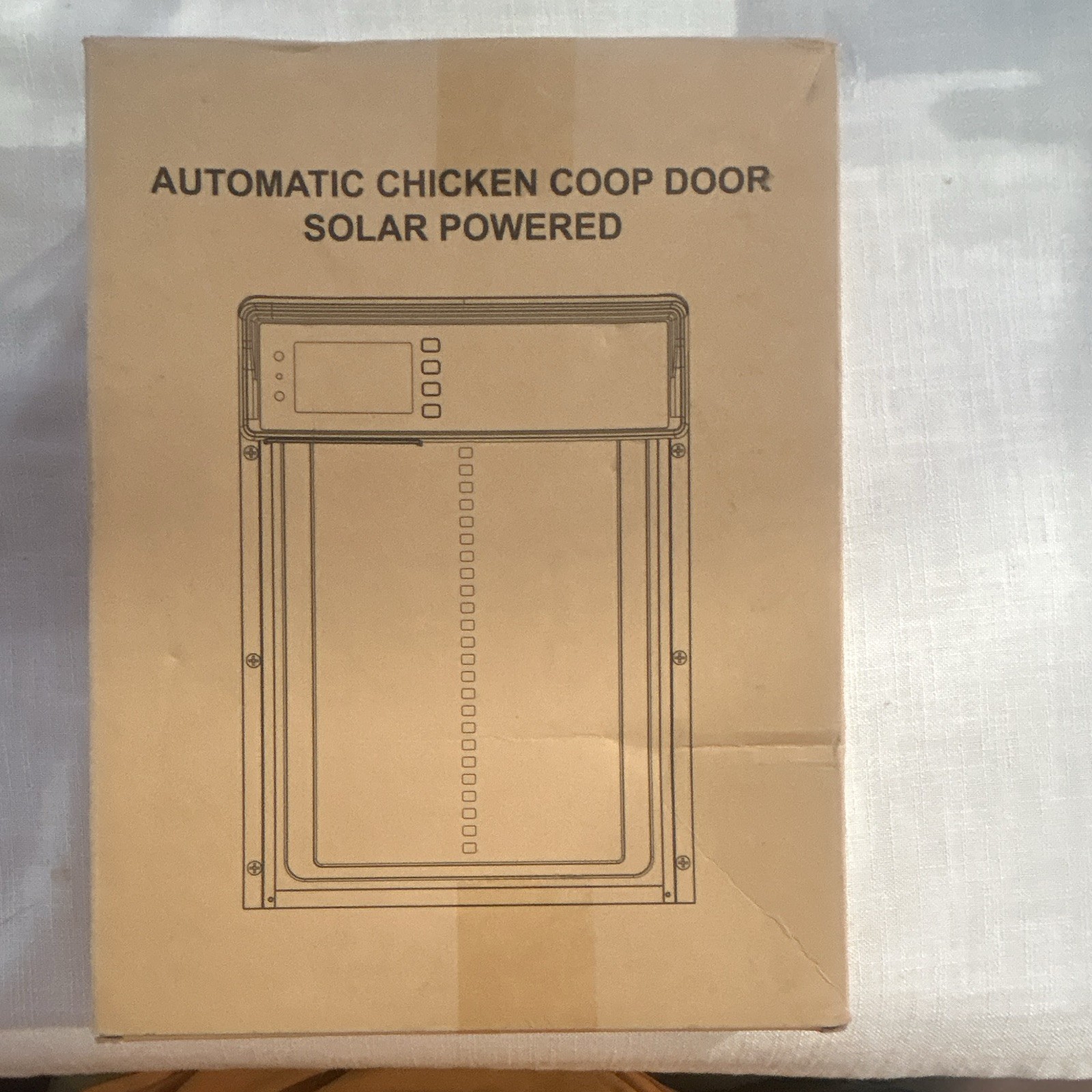 Automatic Solar Powered Chicken Coop Door - Auto Coop Door for Chickens