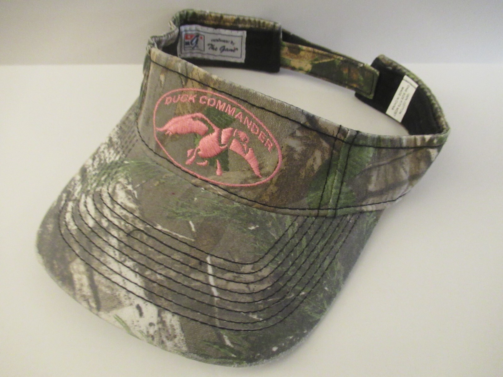 Duck Commander Ladies Visor Camouflage Pink Embroidery
