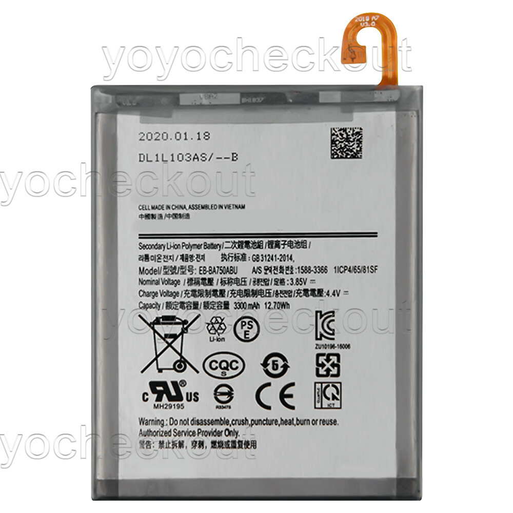 For Samsung Galaxy A10 SM-A105F SM-A105F/DS Replacement Battery EB-BA750ABU