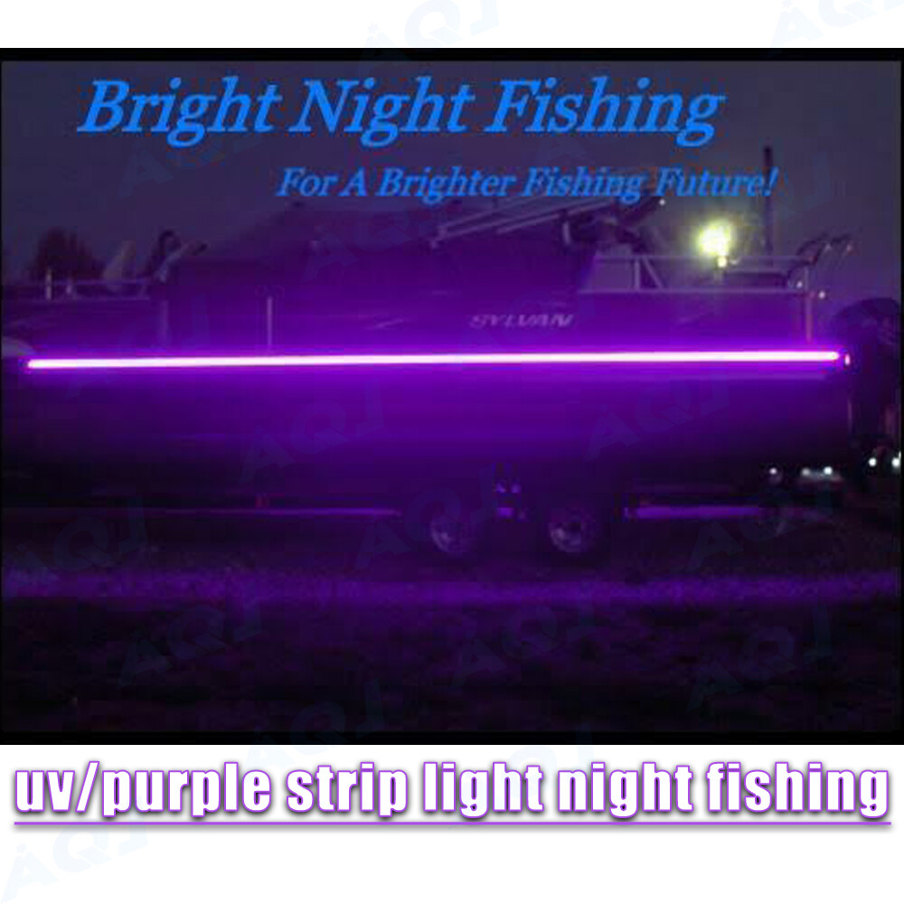 Ultraviolet LED Strip UV PURPLE Light Night Fishing Boat WhitePCB Best UV strip