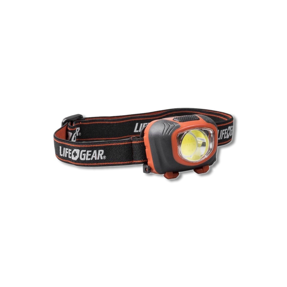 Life+Gear Storm Proof 260 lm Black/Red LED Head Lamp AAA Battery 41-3765