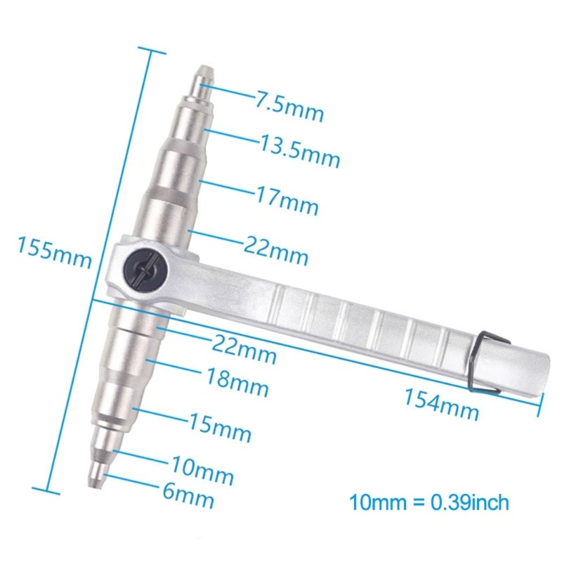 Tube Expander Air Conditioner Manual Copper Pipe Refrigeration Expanding Tools