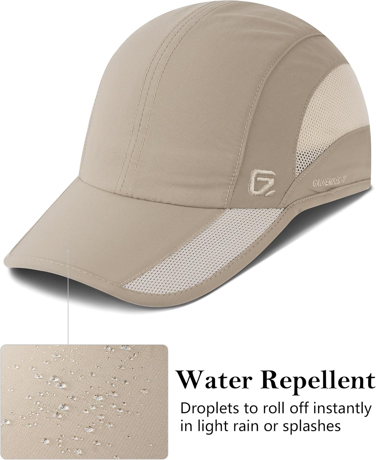 Quick Dry Running Hat Breathable Mesh Lightweight Sun Protection Cap