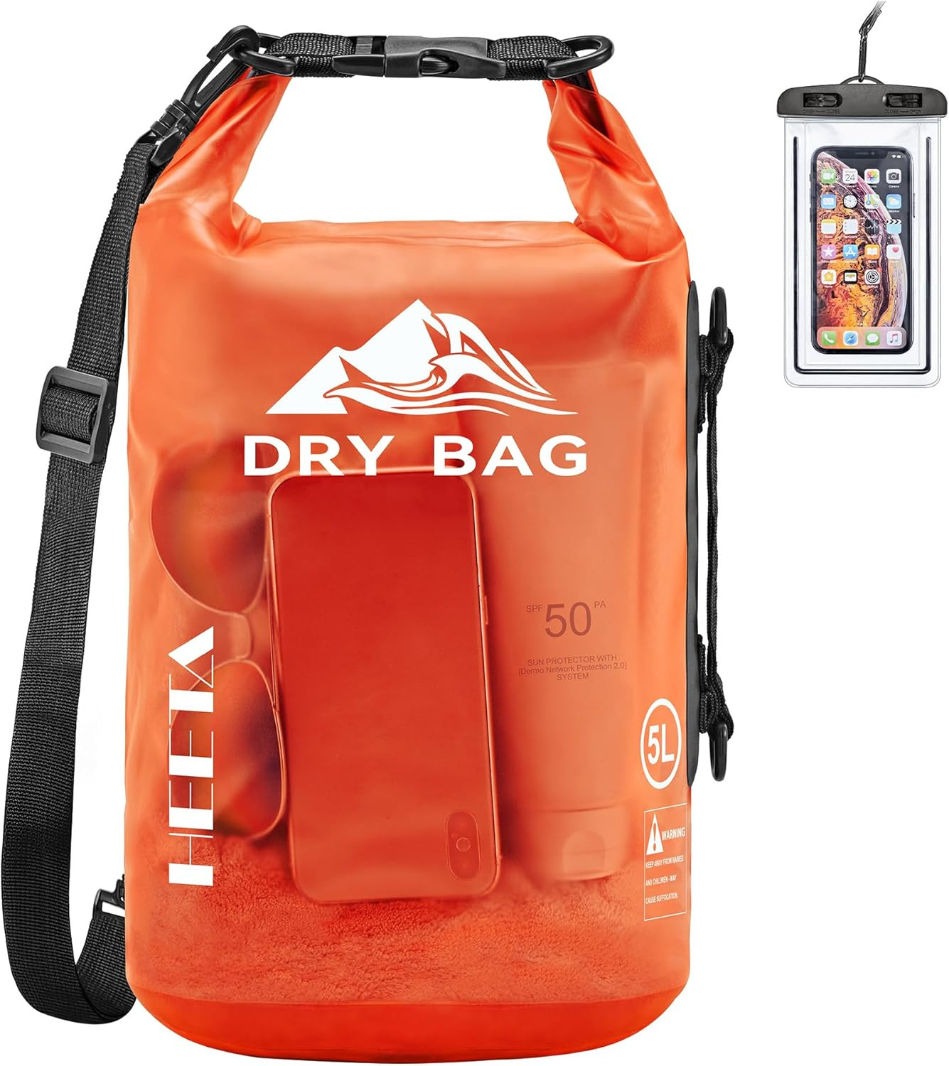 Premium Waterproof Dry Bag for Outdoor Adventures and Travel
