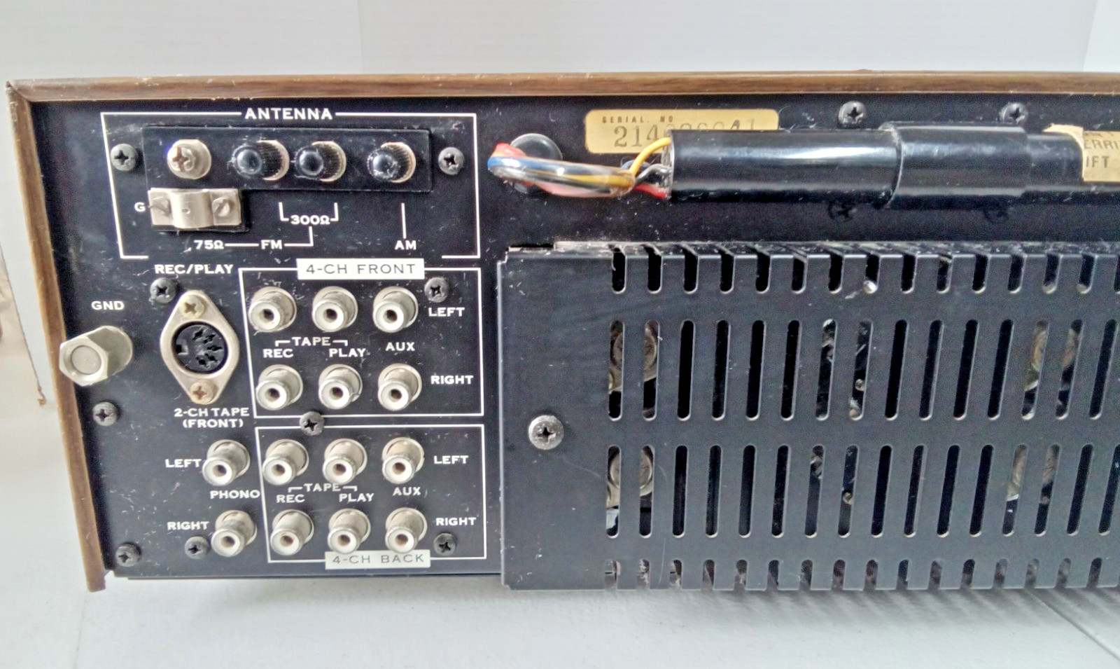 Sansui QRX-5001 4-Channel Quadraphonic Stereo Receiver - Working! TESTED!!!