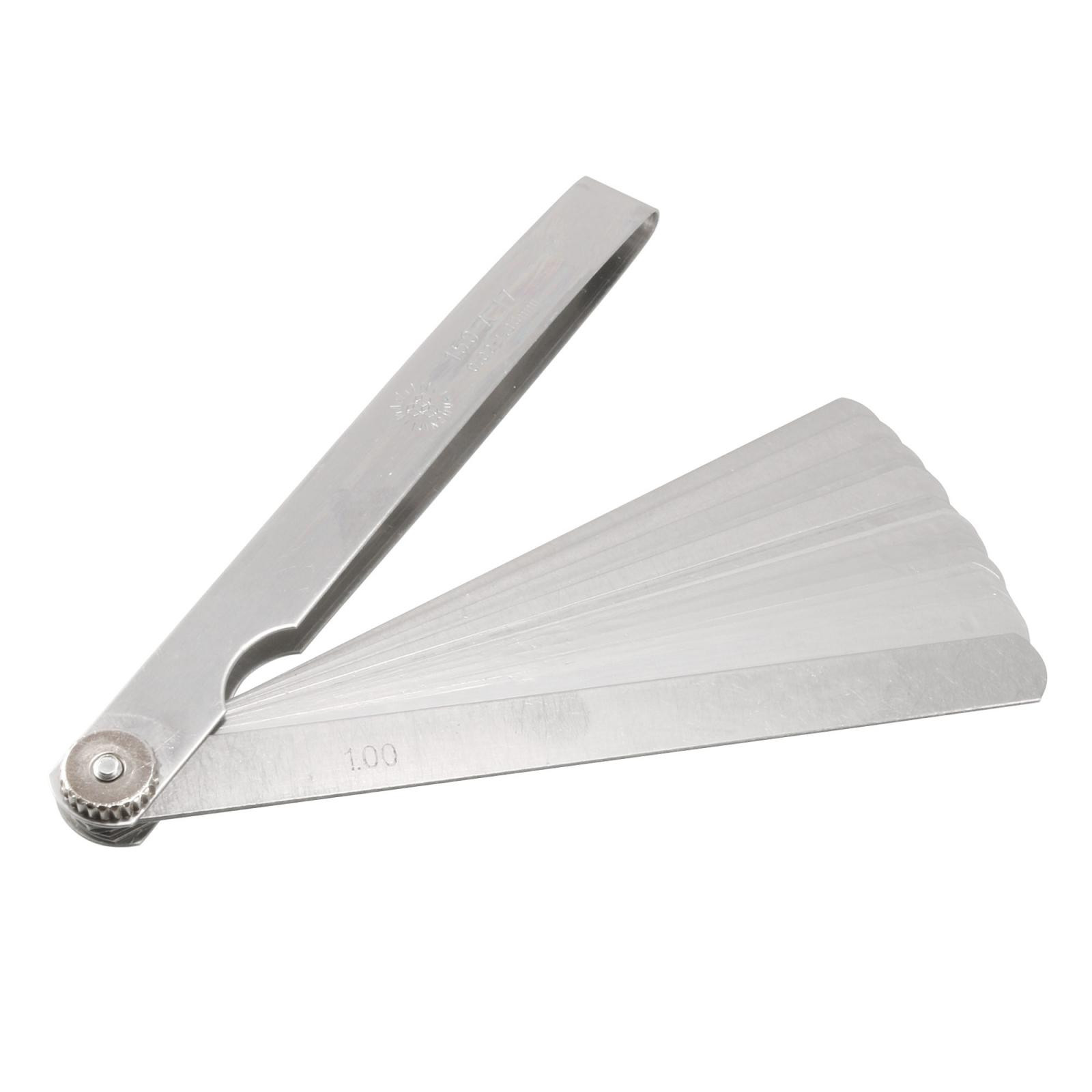 0.02 to 1mm Thickness Gap Metric Filler Feeler Gauge 6" Long