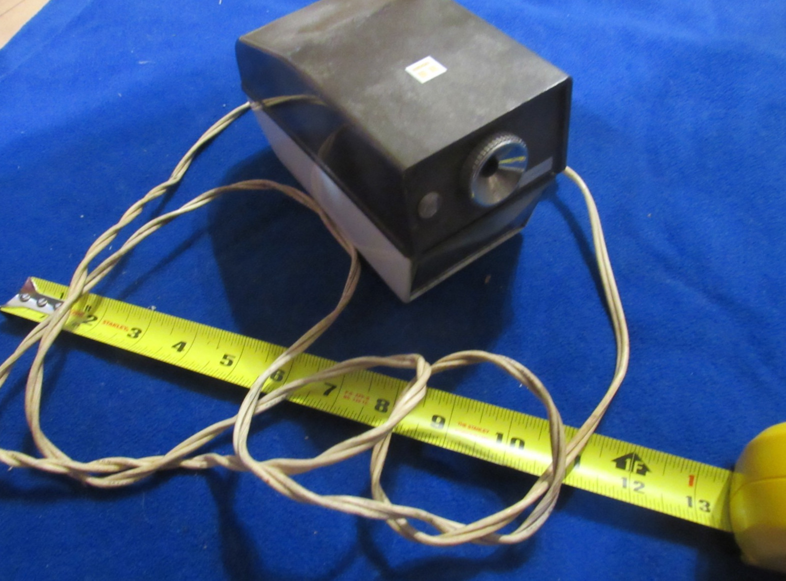 Vintage Tensor SP-40  Electric Pencil Sharpener Made in Japan Beige And Brown