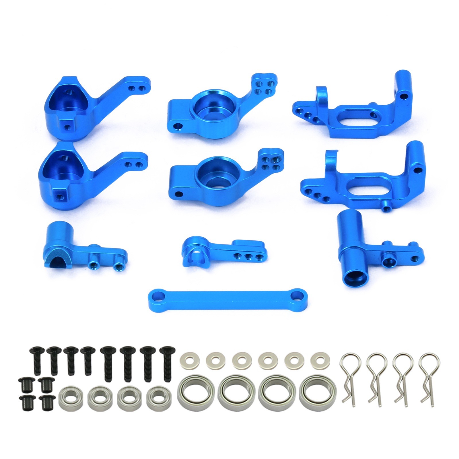 RCAWD Steering C Rear Hub Carrier Set For 1/10 Redcat Sandstorm TK Vortex Epx