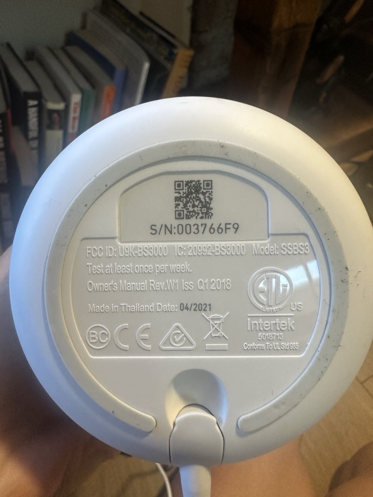 SimpliSafe SSBS3 Wireless Alarm System w/ Keypad, Base & Entry Sensors
