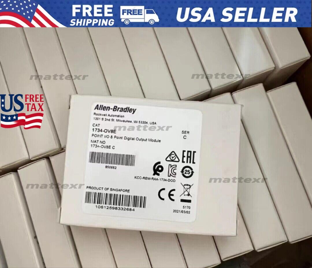 New Factory Sealed 1734-OV8E /C 8 Point Digital Output Module 1734-OV8E