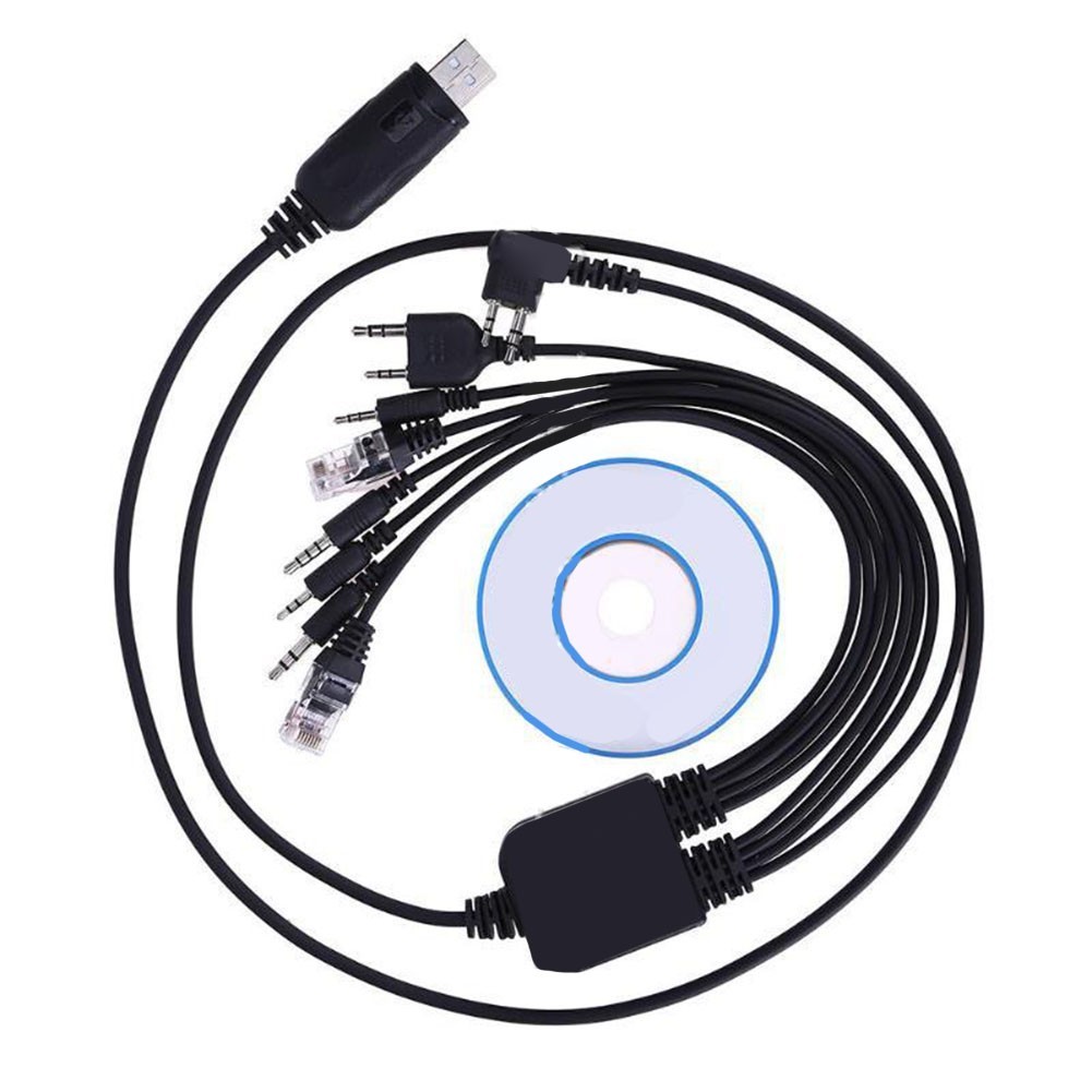 USB Programming Cable Compatible with 90 Percent of Handheld Radios