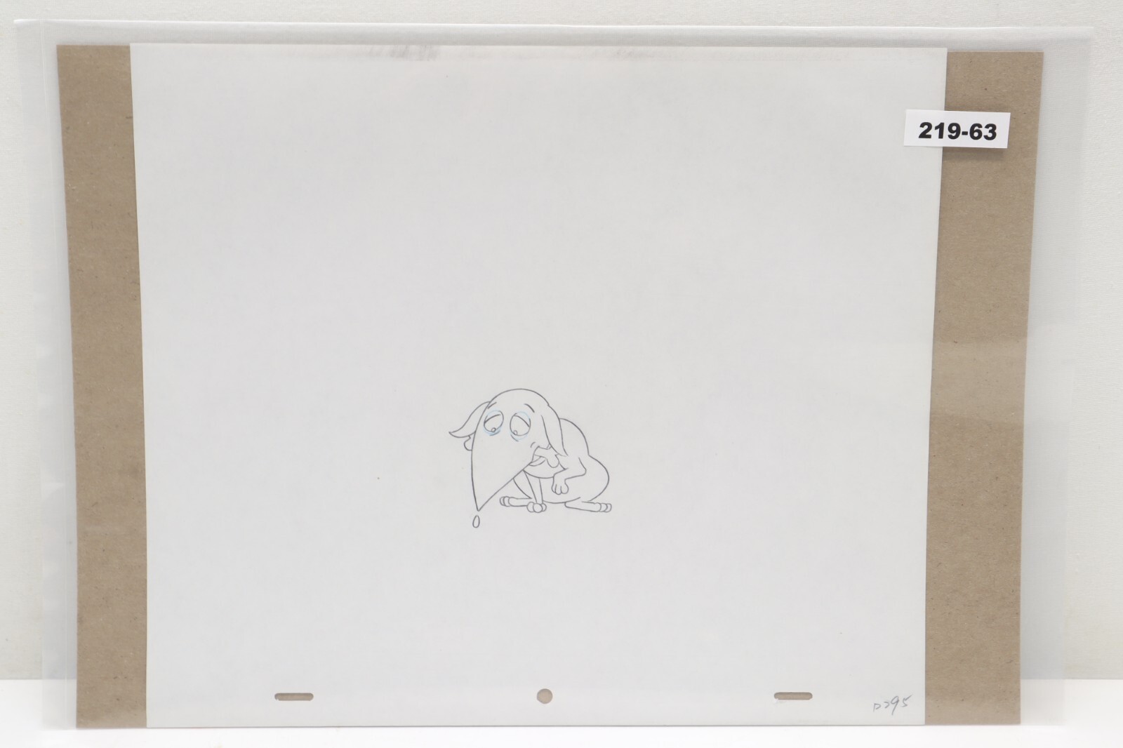 Family Dog Hand Drawn Animation Production Drawing Sketch Art (219-63)