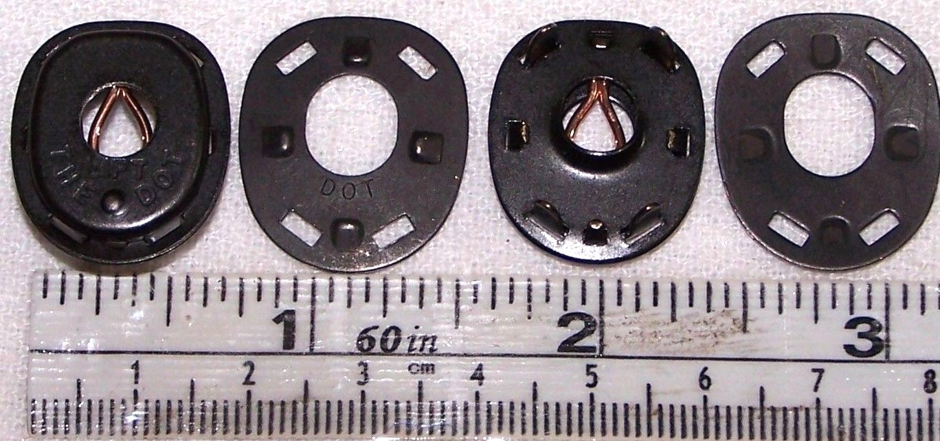 Lift the Dot lift a dot black hardware 2 top socket 2 plate set Lot of 4 E2020