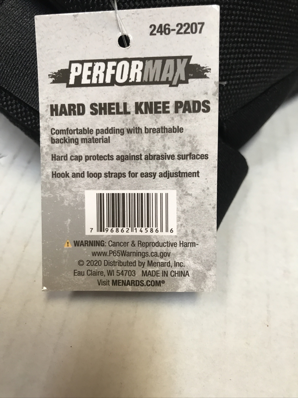 Performax Hard Shell Knee Pads New (APO-1)