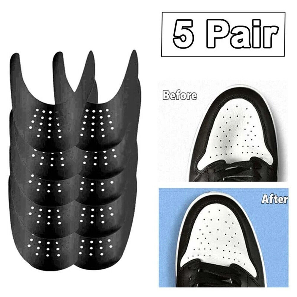 5 Pairs Sneaker Shield Shoe Protector Anti Crease Wrinkled Fold Shoes Support