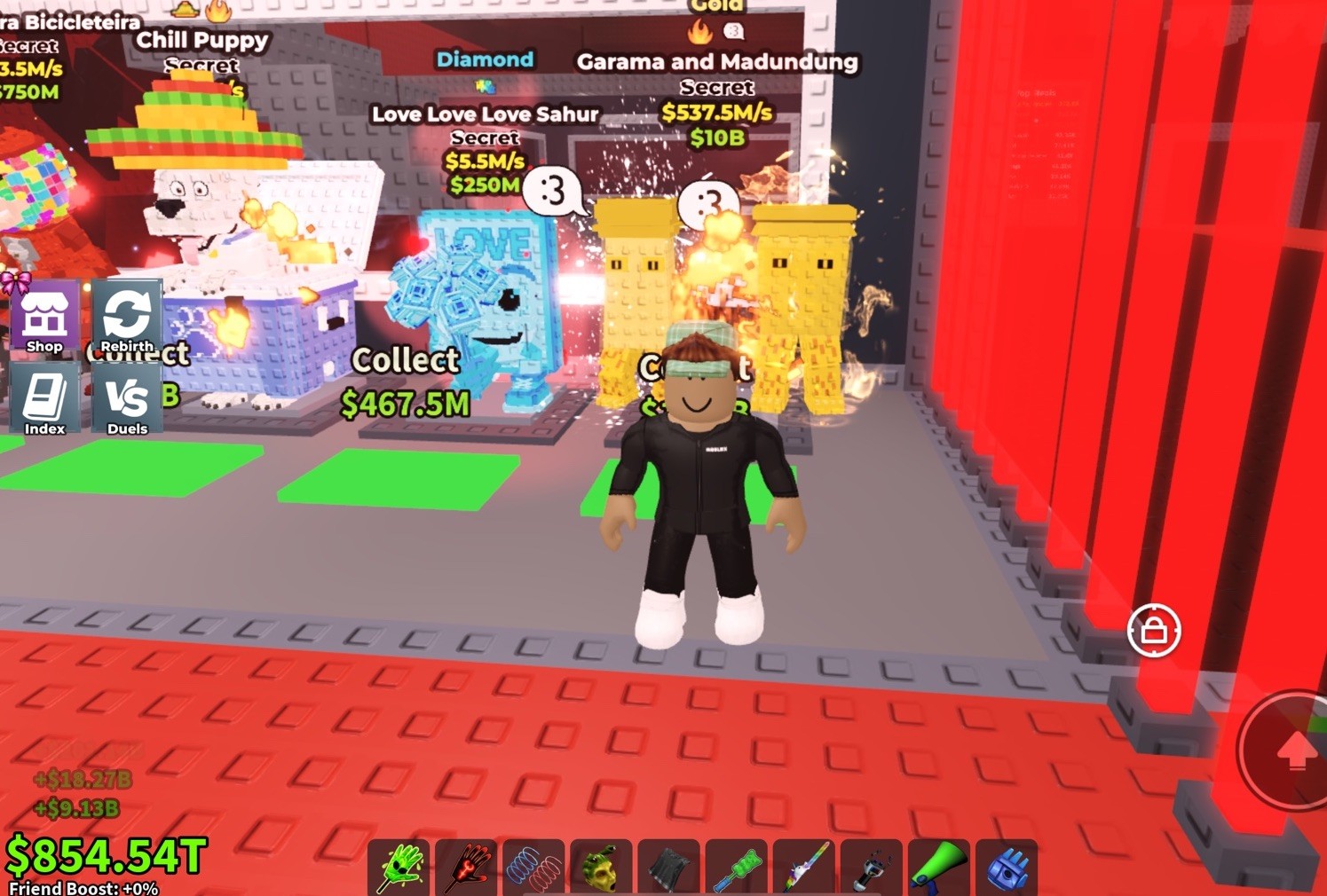 Roblox Secret Diamond Gold Virtual Collectible Pets & Game Assets