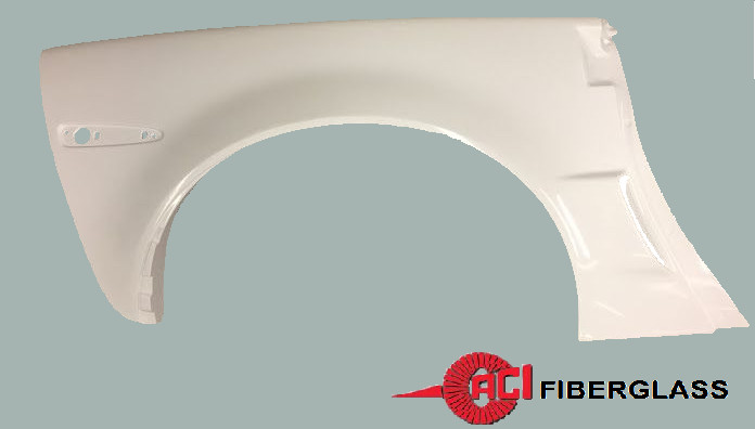 05-13 Corvette Z06 Widebody Rear RIGHT Quarter Panel COUPE ACI Fiberglass