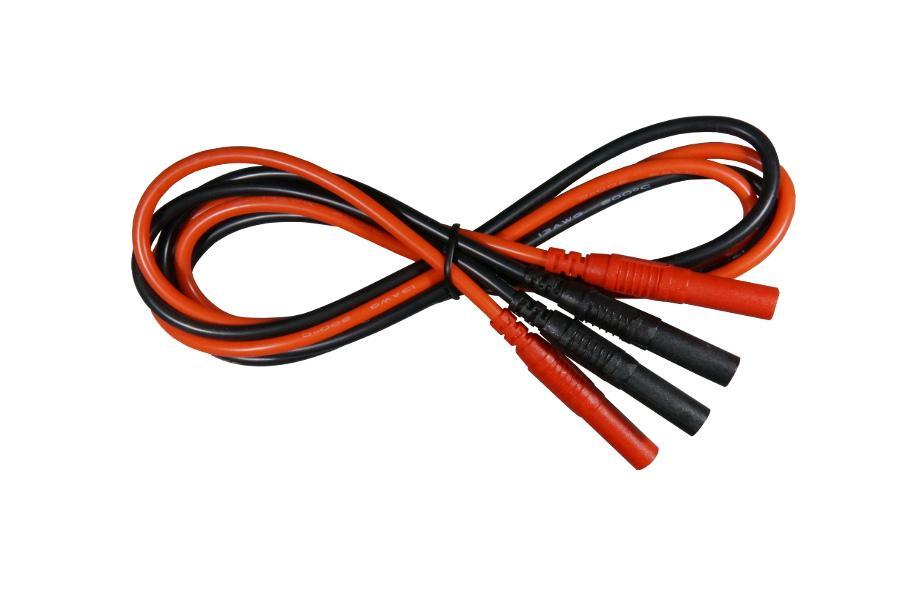 Test Lead SILICONE [3 meter] Banana Plug Male-Male Straight-Straight (#992-012)