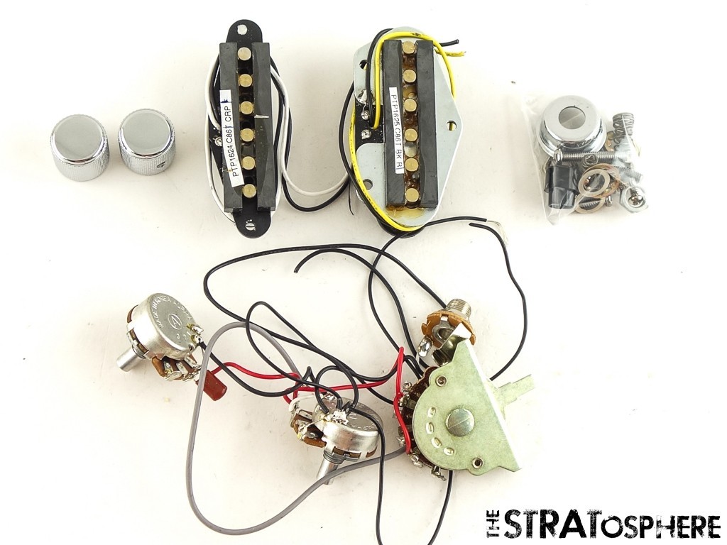 Fender Standard Tele Single-Coil PICKUPS POTS KNOBS & SWITCH, Telecaster.
