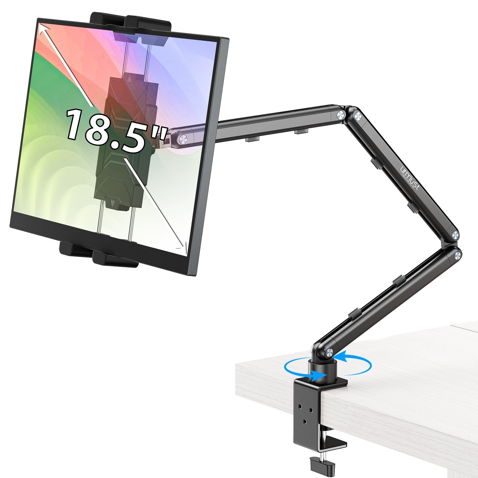 Portable Monitor Stand 15.6", iPad Stand for Desk | Portable Monitor Holder u...