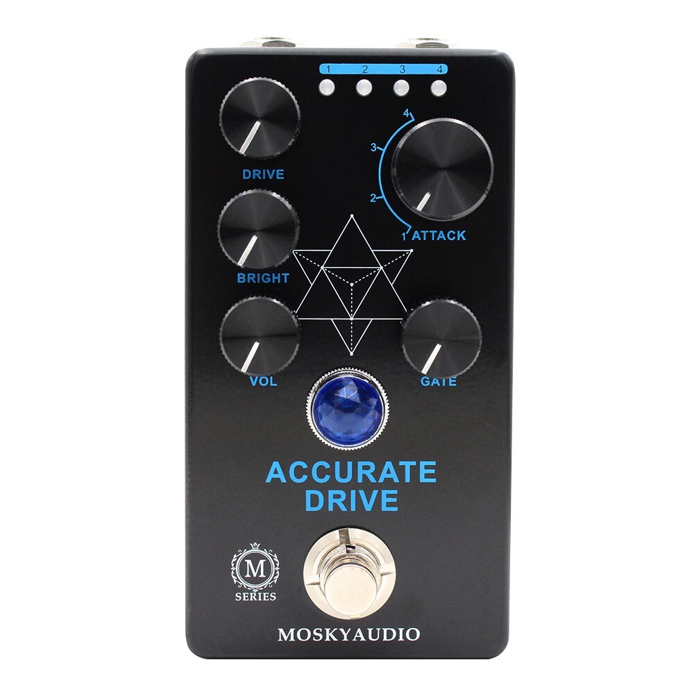 Mosky Professional Overdrive Boost Guitar Effects Pedal Noise Gate HORIZEN drive