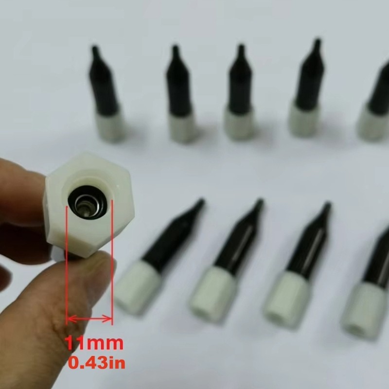 10Pcs Plastic Helium Regulator Reducer Filler Compactly Helium Pressure