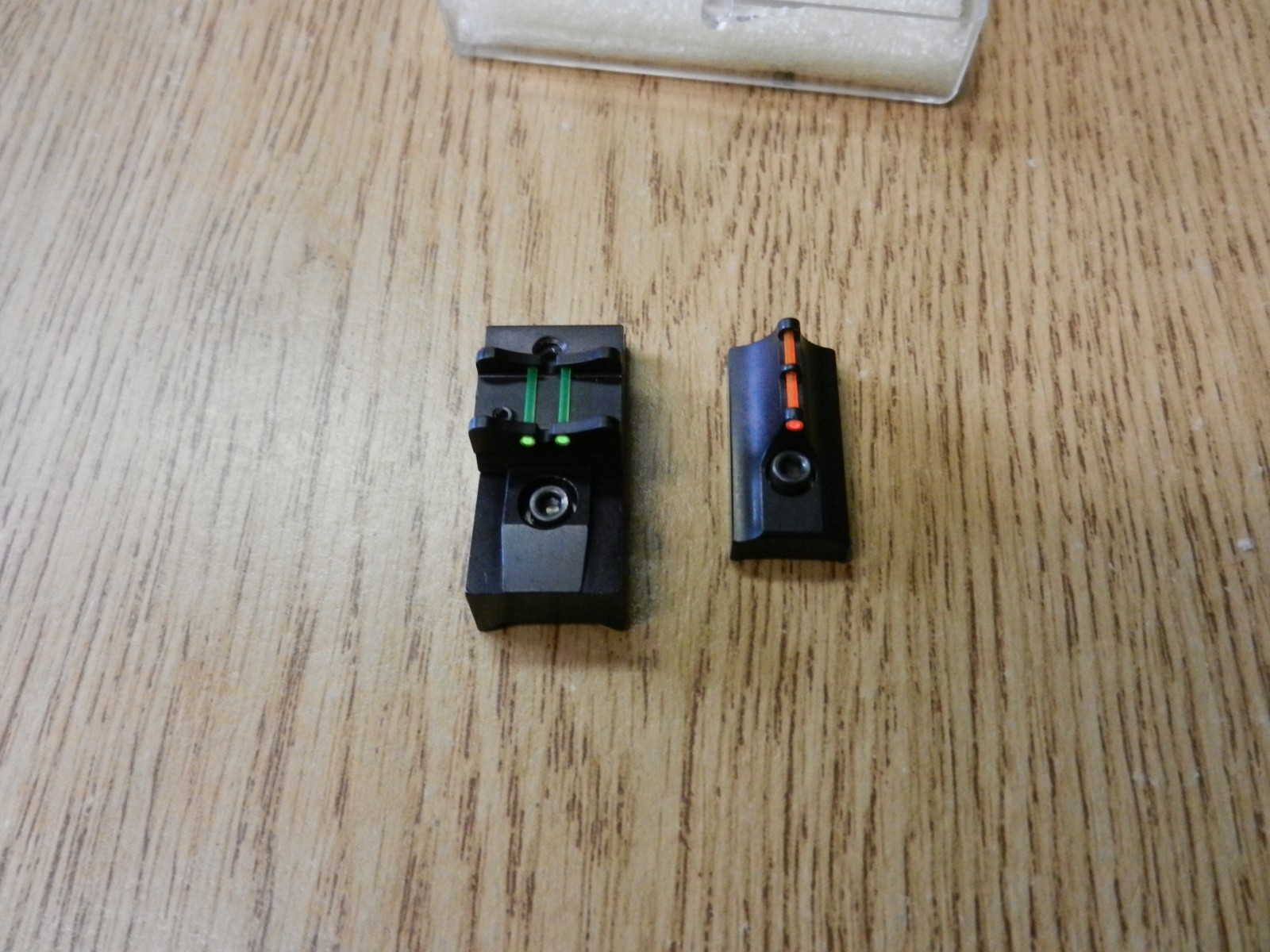 NIB Fiber Optic Front & Rear Sight For Otagon Barrel Muzzleloader T/C CVA