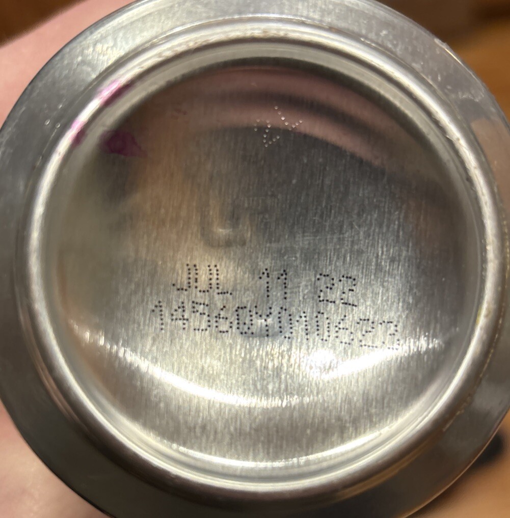 Full Mountain Dew Mtn Dew SPARK 12oz Can Raspberry Lemonade Old Logo Dew Can