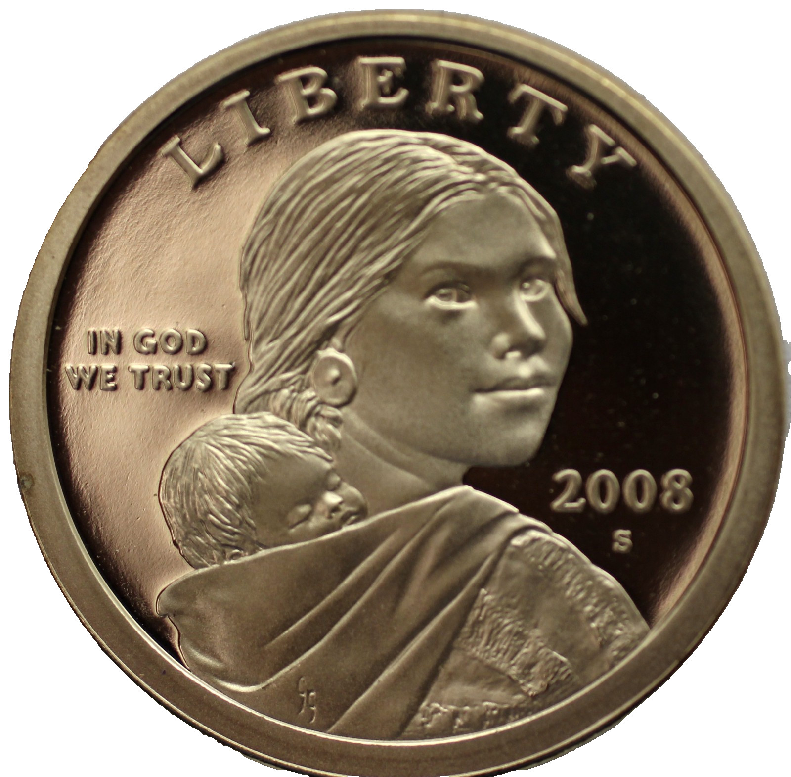 2008-S Proof Sacagawea Dollar
