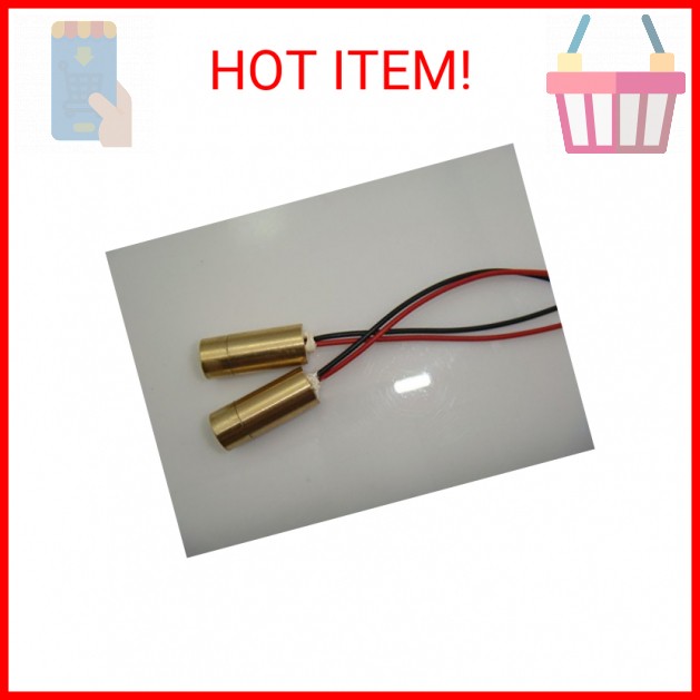 Laser Module Red"Line" Laser Generator 650nm 5mw (2 Pack) Diode Lasers