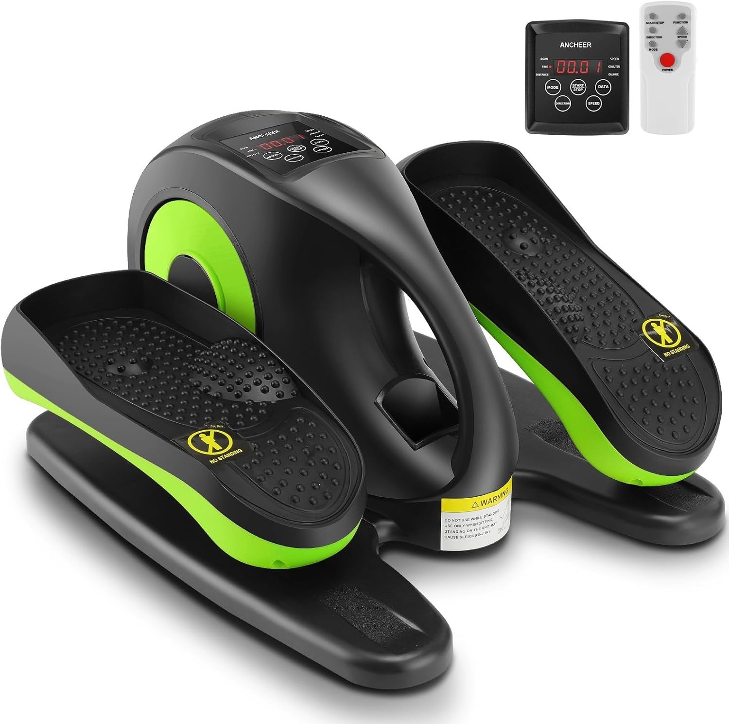 Ellipse Leg Exerciser as Seen on TV, Under Desk Elliptical Machine, Seated Ex