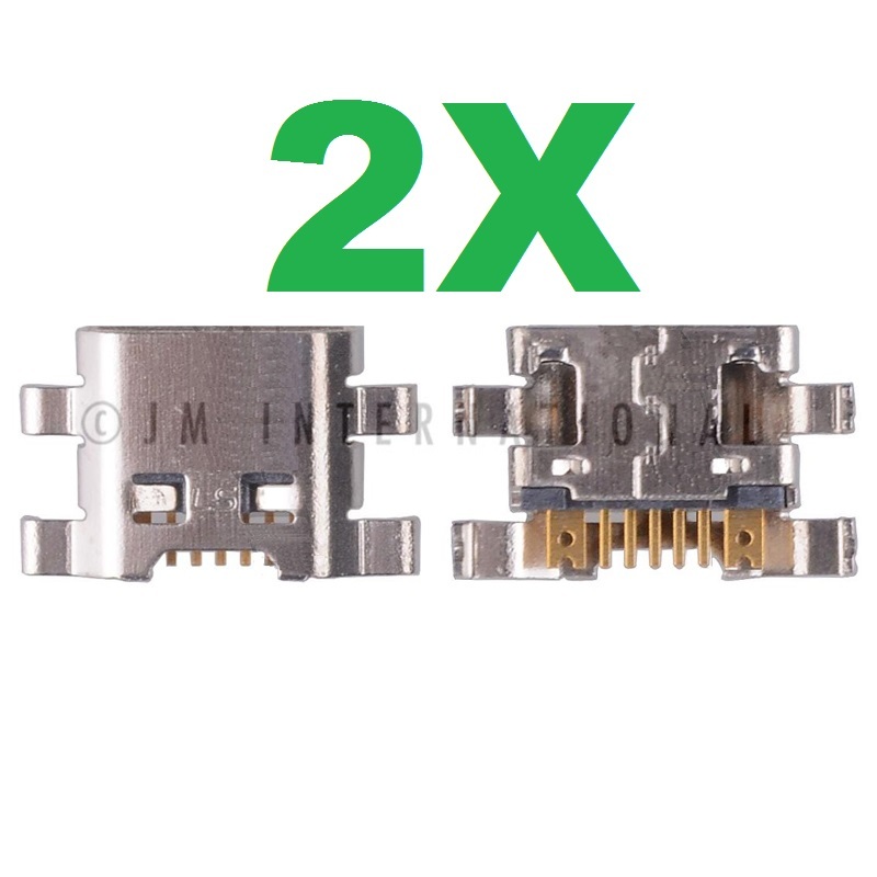 2X LG K31 Aristo 5 | Phoenix 5 LM-K300 Charger USB Charging Port Dock Connector