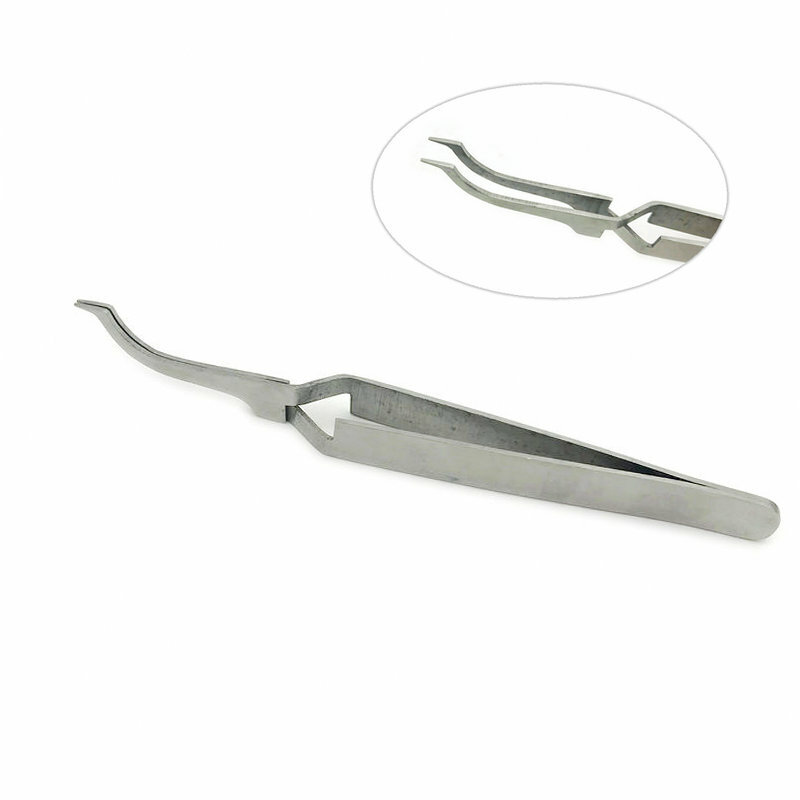 50pcs Dental Orthodontic Bracket Buccal Tubes Tweezers Holder Stainless Steel