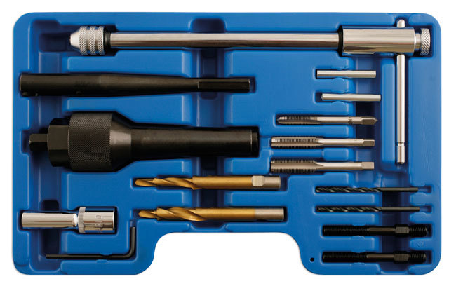 LASER TOOLS 5205 Damaged Glow Plug Tool Kit Removes 8mm & 10mm Glow plugs