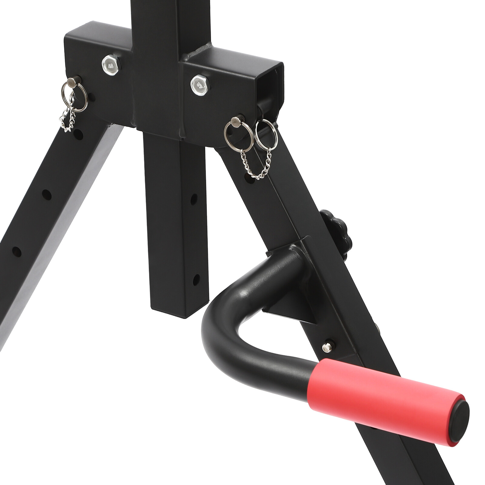 200kg Triangular Pull Up Station Pull Up Bar Strength Training Bar Adjustable