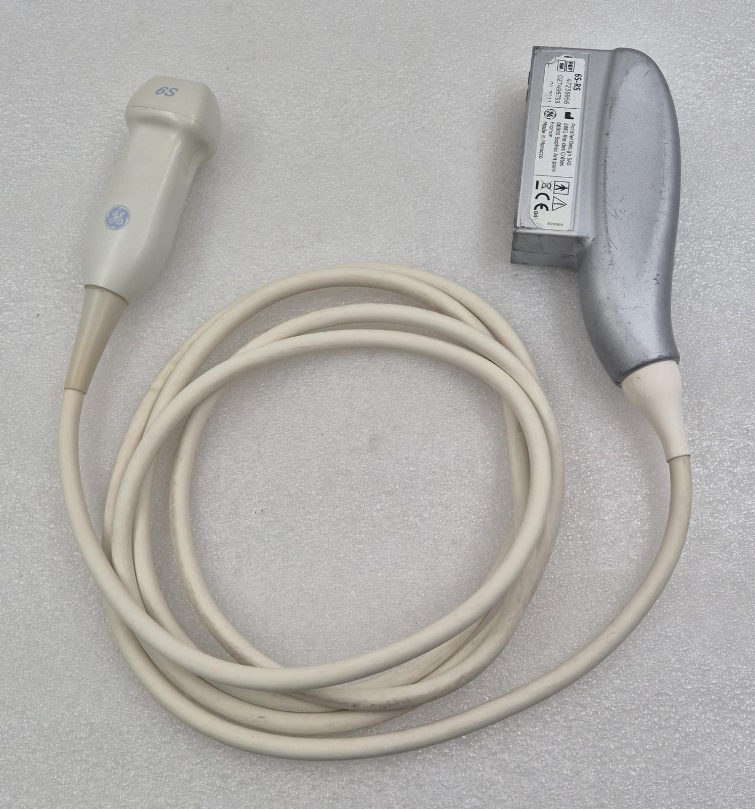 GE Healthcare 6S-RS 47236956 Ultrasound Transducer Probe **AS-IS**