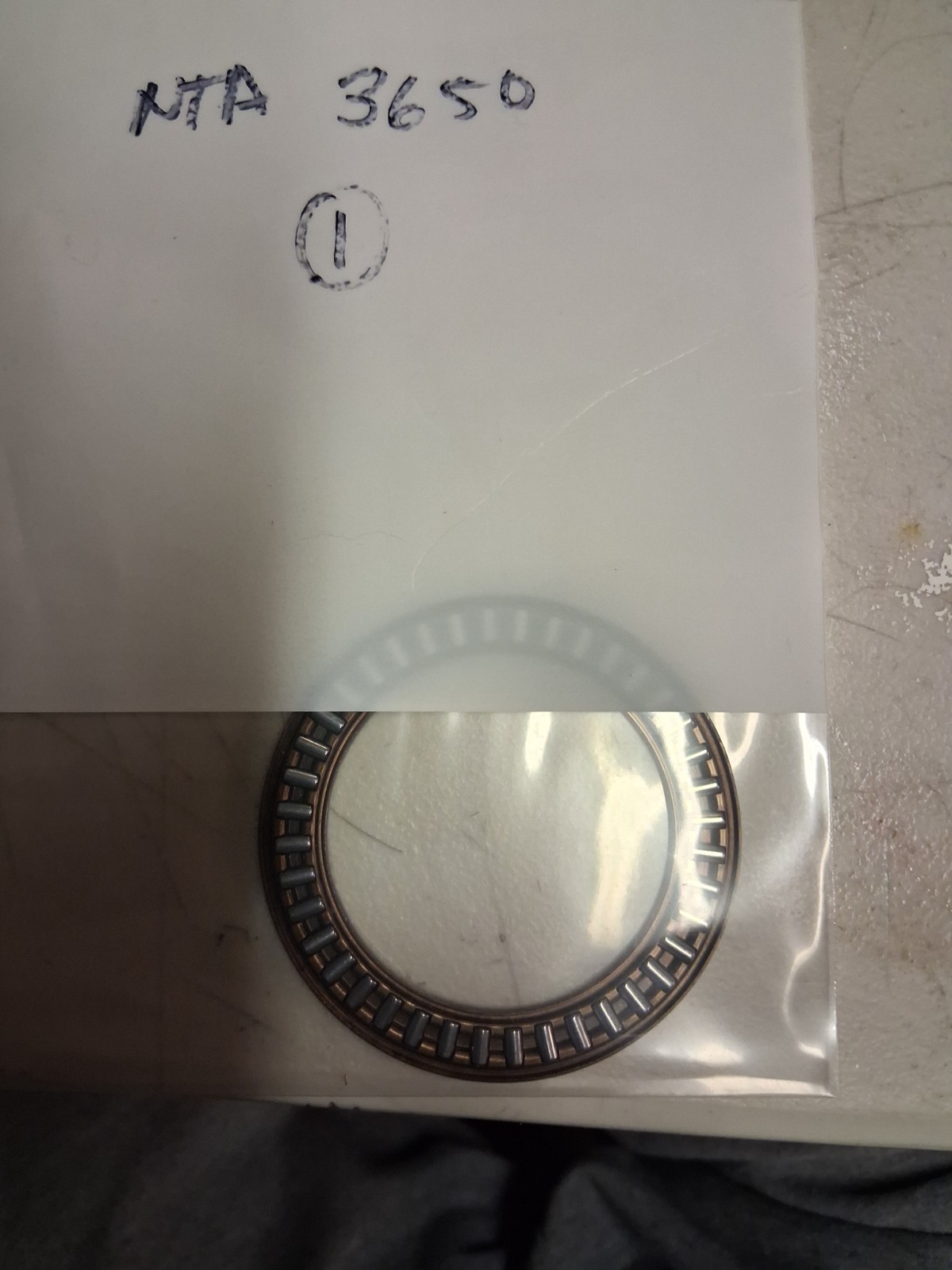 NTA3650 Thrust needle bearing