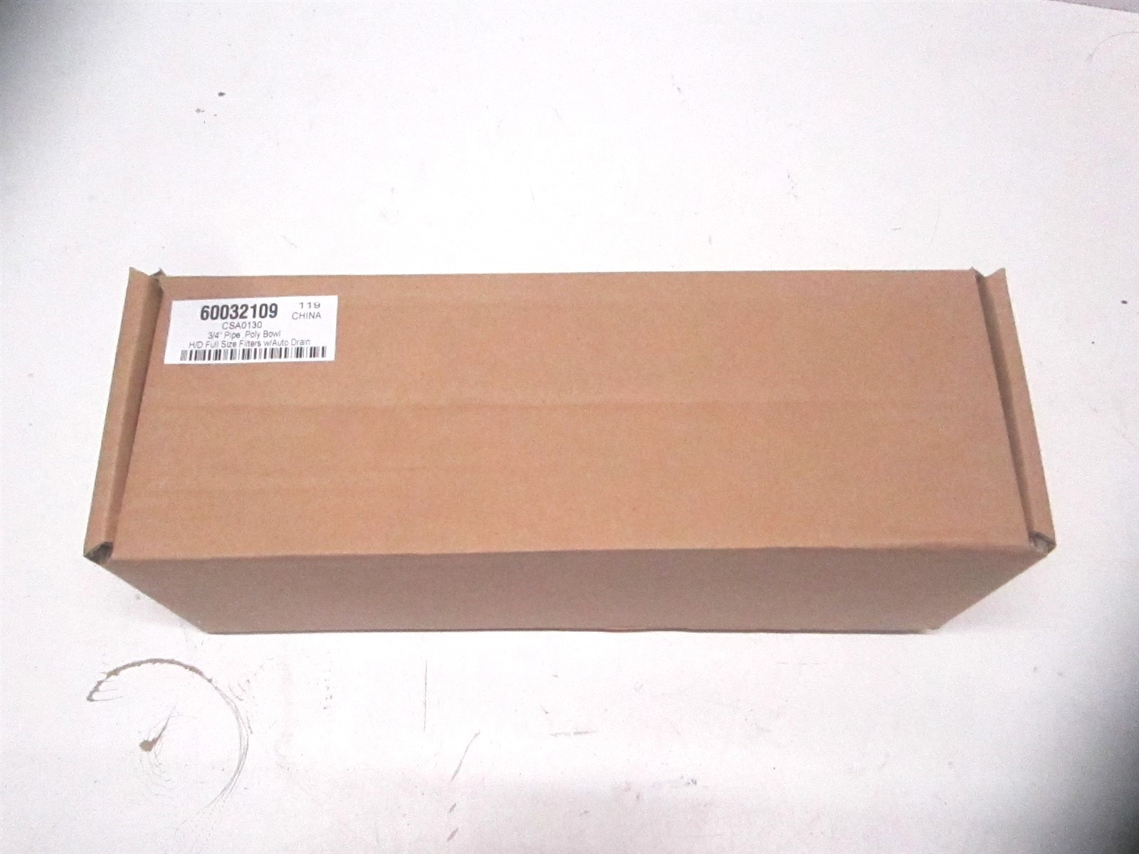 3/4 in. Polycarbonate Bowl Auto Drain 140PSI Max Full Size Air Compressor Filter