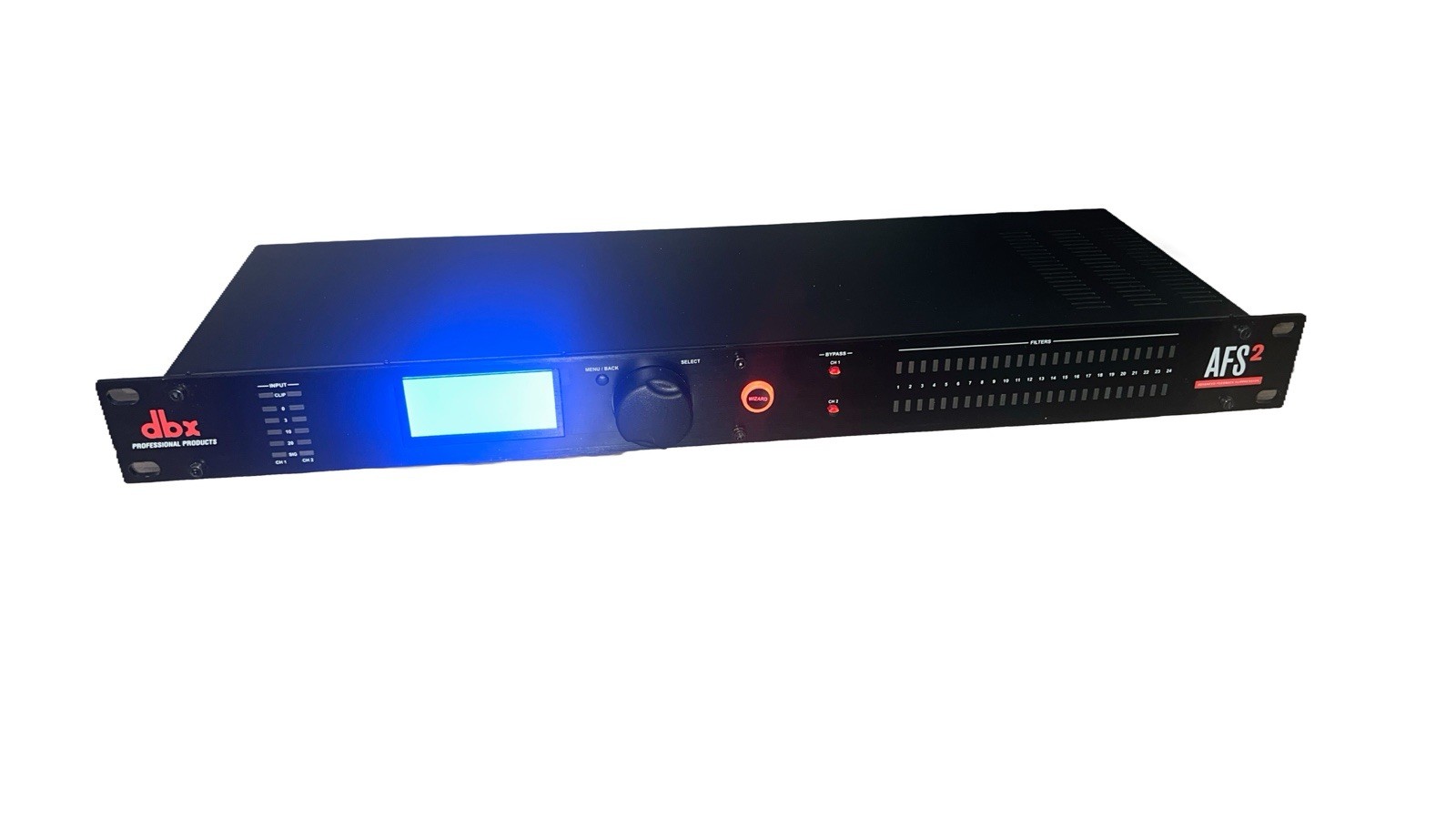 DBX AFS2 Advanced Feedback Suppression Processor Powers On AS IS FOR PARTS