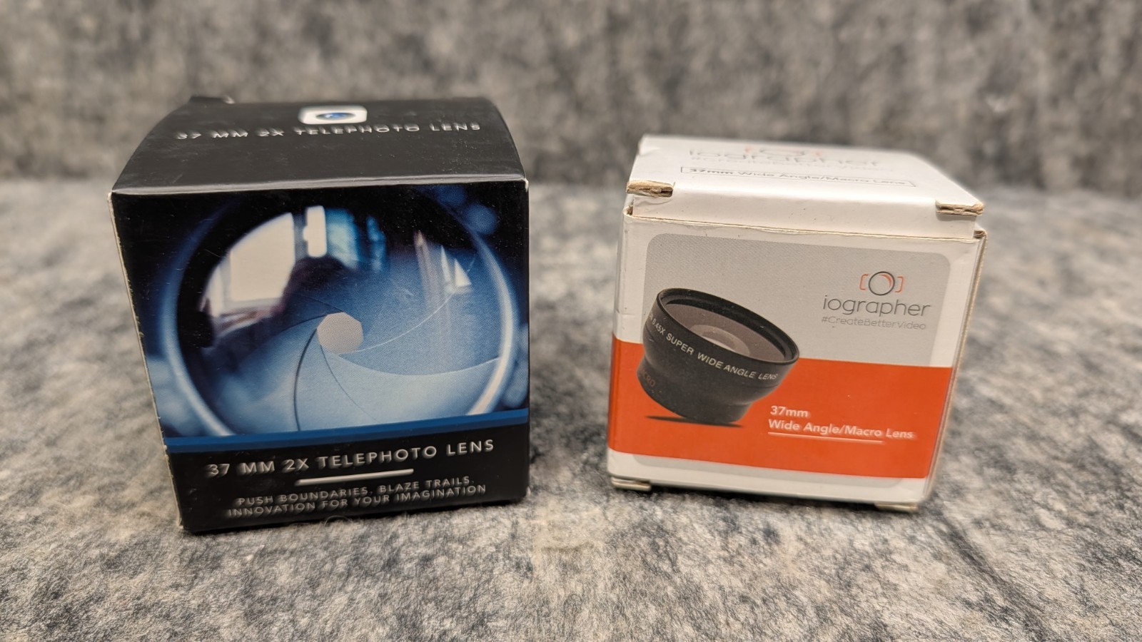 iOgrapher 37 mm Wide Angle Lens & 2x Telephoto Lens For iPad Tablet 🔥New🔥
