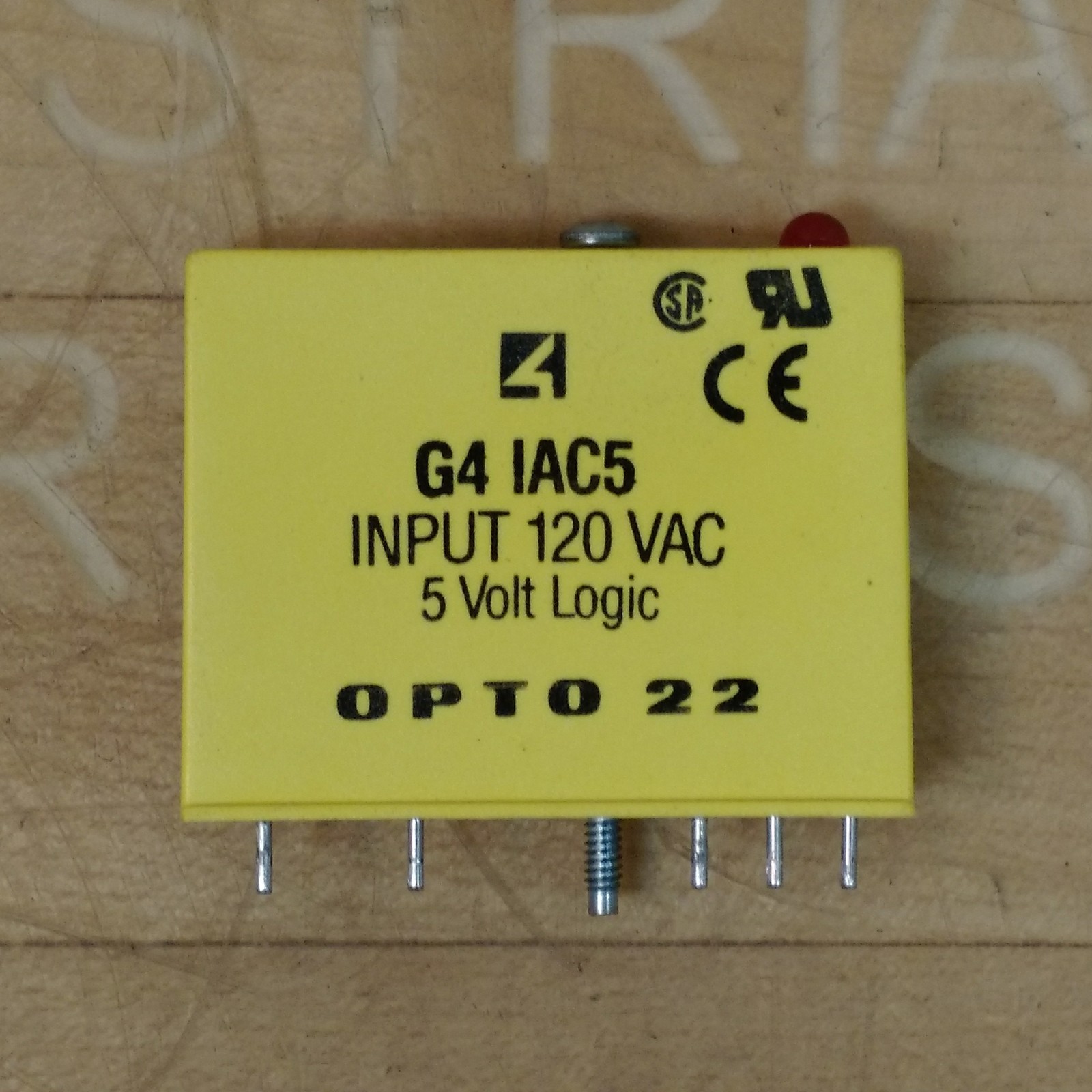 Opto 22 G4 IAC5 Input Module, 120VAC, 5 Volt Logic - USED