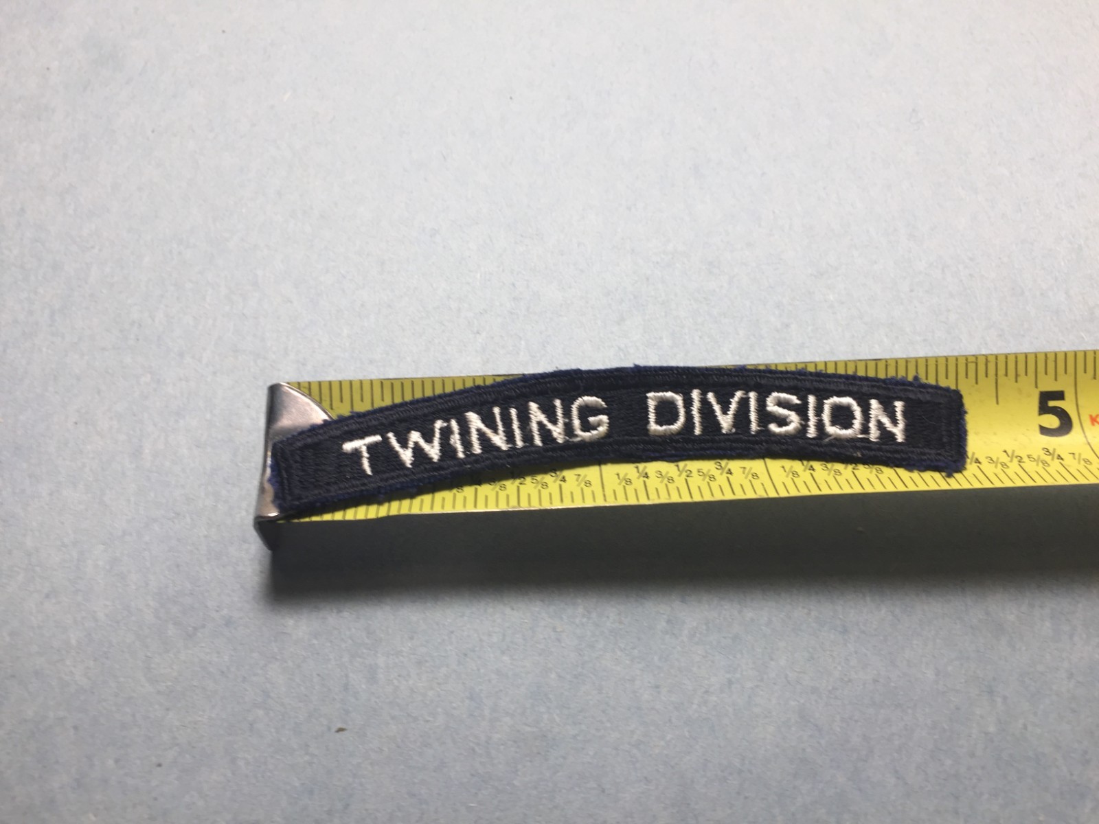 Twining Division-US Navy Ship Tab (sew on patch)