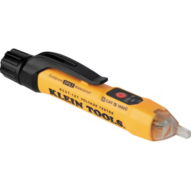 Klein Tools NCVT1XT Non‑Contact Voltage Tester 70–1000V AC – IP67 – CAT IV