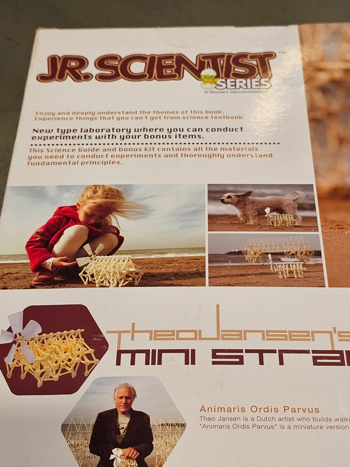 Jr. Scientist Series Create Wind-Walking Artificial Life Strandbees Model Kit