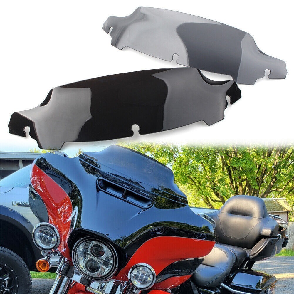 Wave Windshield Windscreen 4.5'For Harley Touring Electra Street Glide 14-21 USA