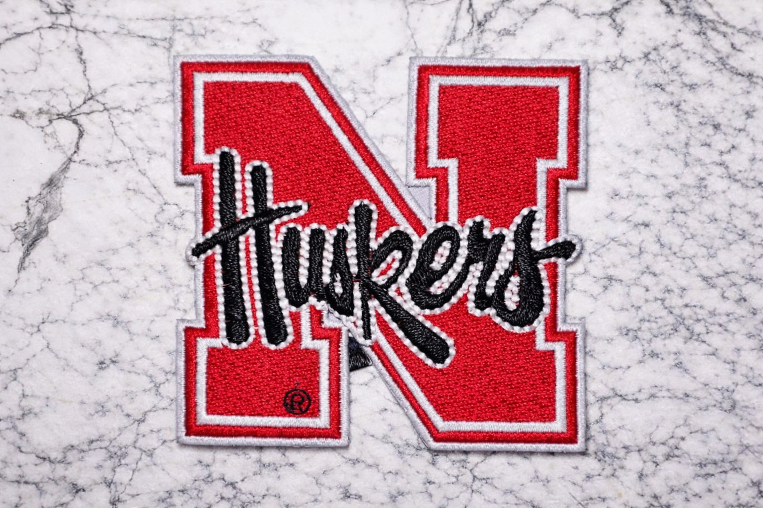 NEBRASKA CORN HUSKERS NCAA Embroidered Iron/Sew On Patch 3"X3"  SHIPPED FROM USA